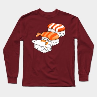 Cat and Sushi Long Sleeve T-Shirt